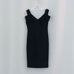 Maggy London Petite Navy Lace Dress